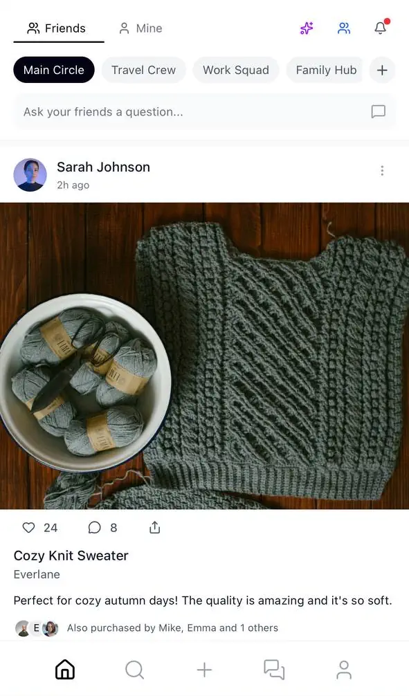 VivoSocial App Screenshot